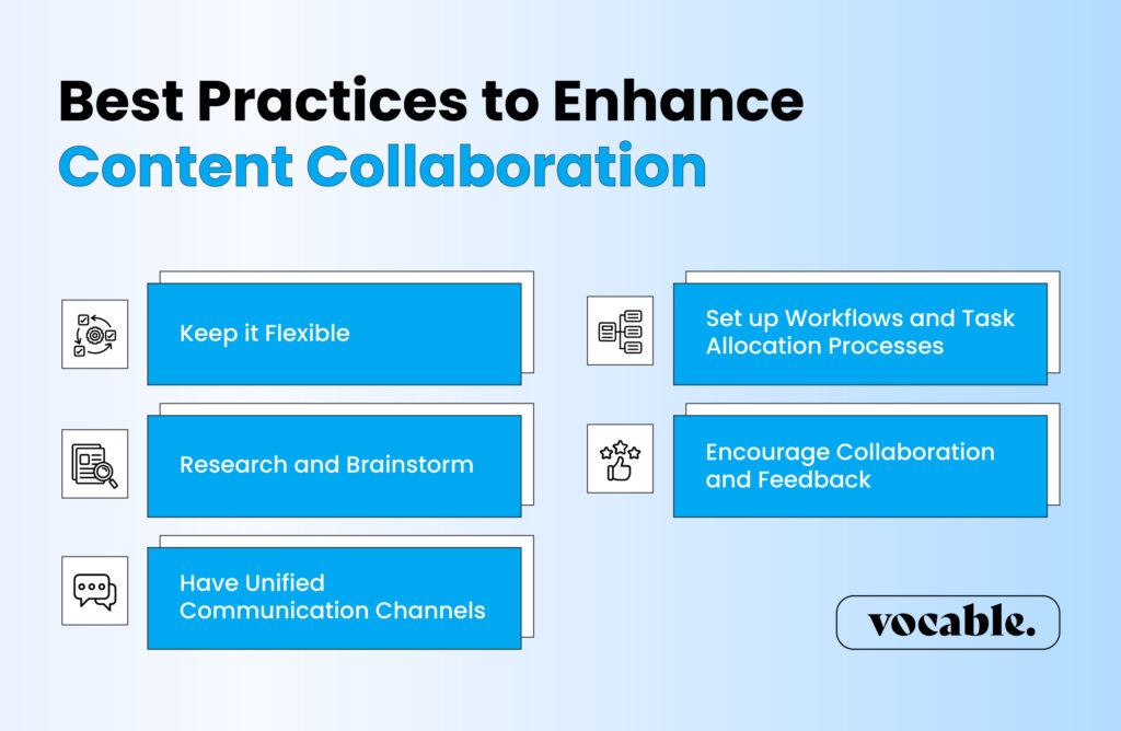 Content collaboration best practices