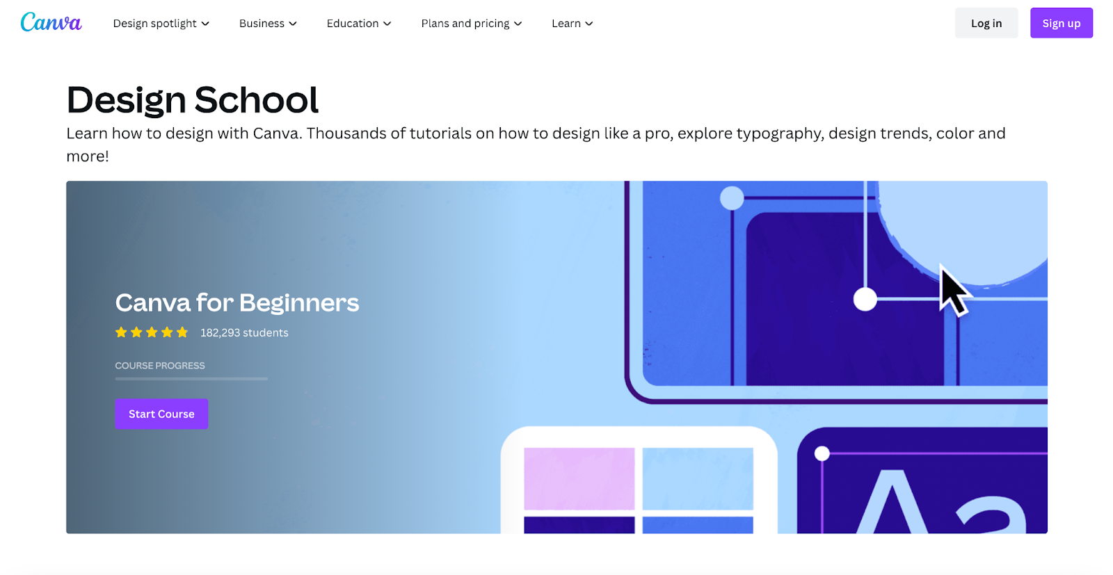 Canva design school